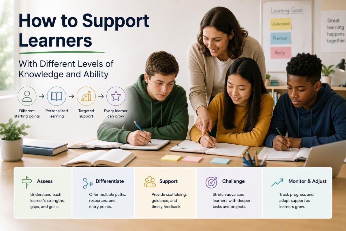 How to Support Learners With Different Levels of Knowledge and Ability