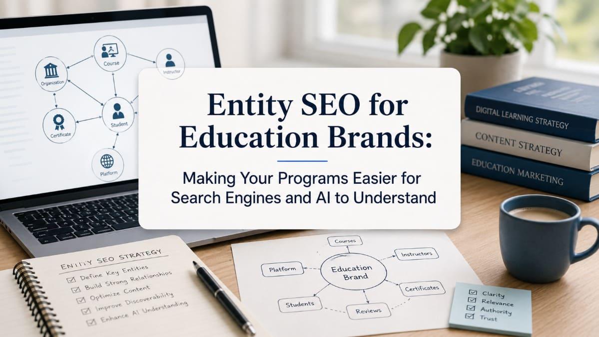 Entity SEO for Education Brands: Making Your Programs Easier for Search Engines and AI to Understand