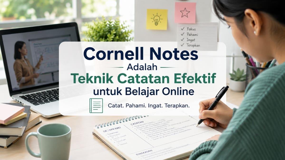 Cornell Notes Adalah Teknik Catatan Efektif untuk Belajar Online