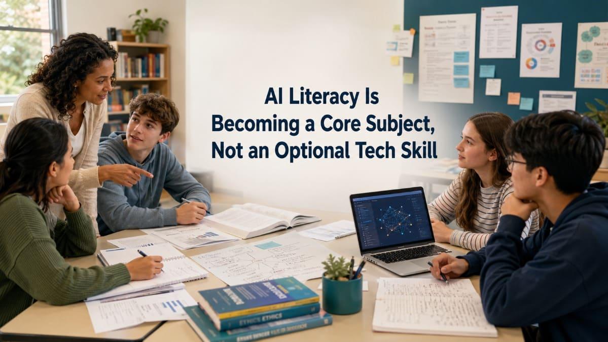 AI Literacy Is Becoming a Core Subject, Not an Optional Tech Skill