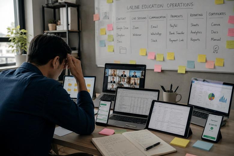 The Hidden Cost of Using Multiple Tools for Online Education