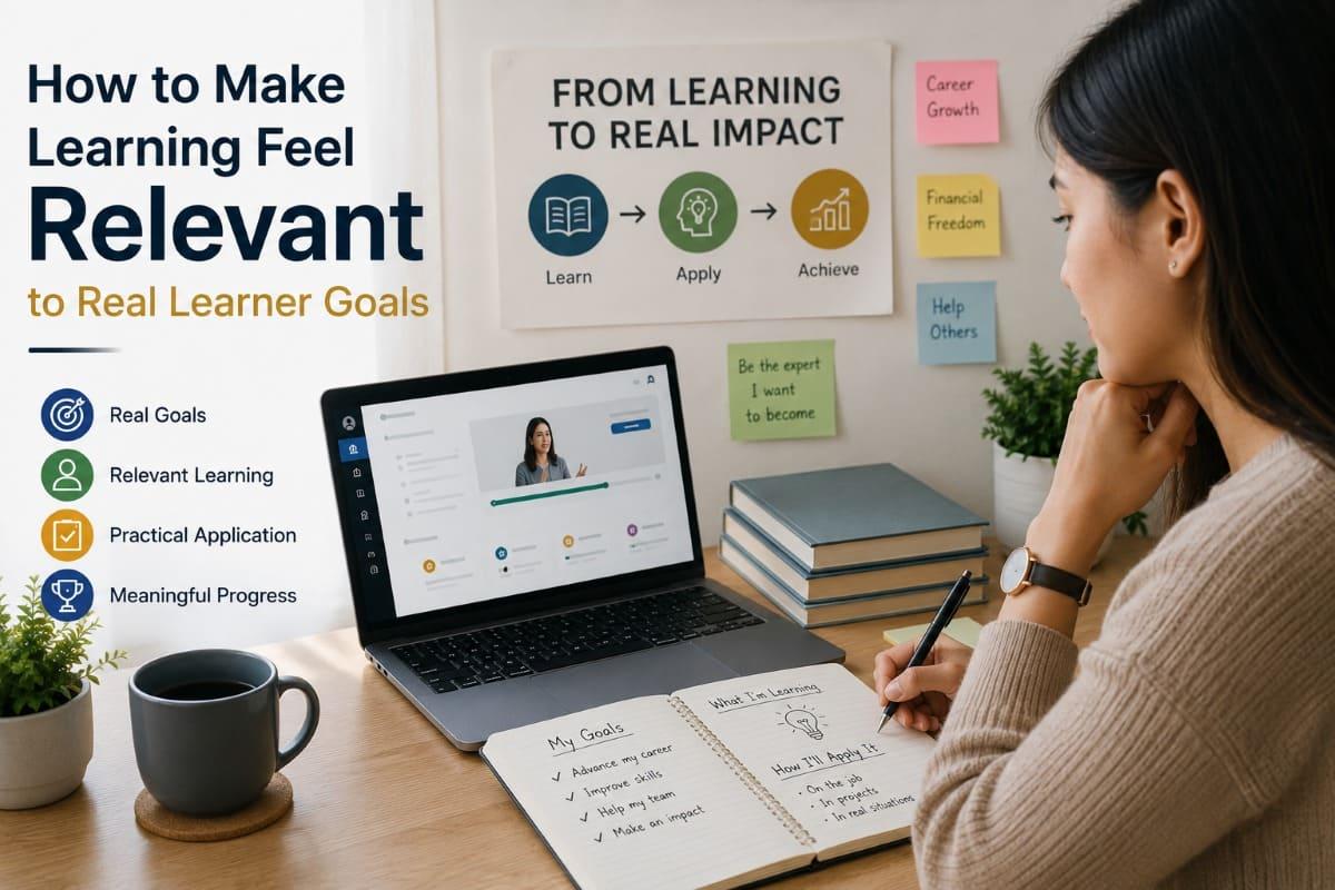 How to Make Learning Feel Relevant to Real Learner Goals