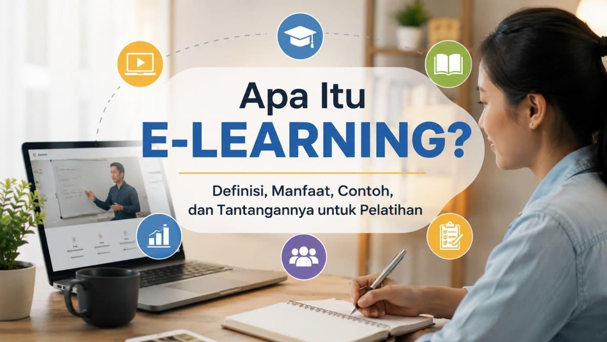 Apa Itu E-Learning? Definisi, Manfaat, Contoh, dan Tantangannya untuk Pelatihan
