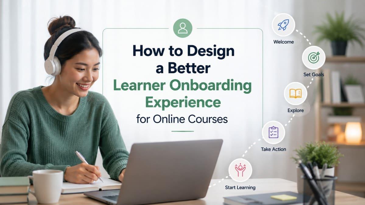 How to Design a Better Learner Onboarding Experience for Online Courses