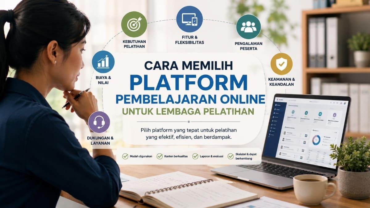 Cara Memilih Platform Pembelajaran Online untuk Lembaga Pelatihan