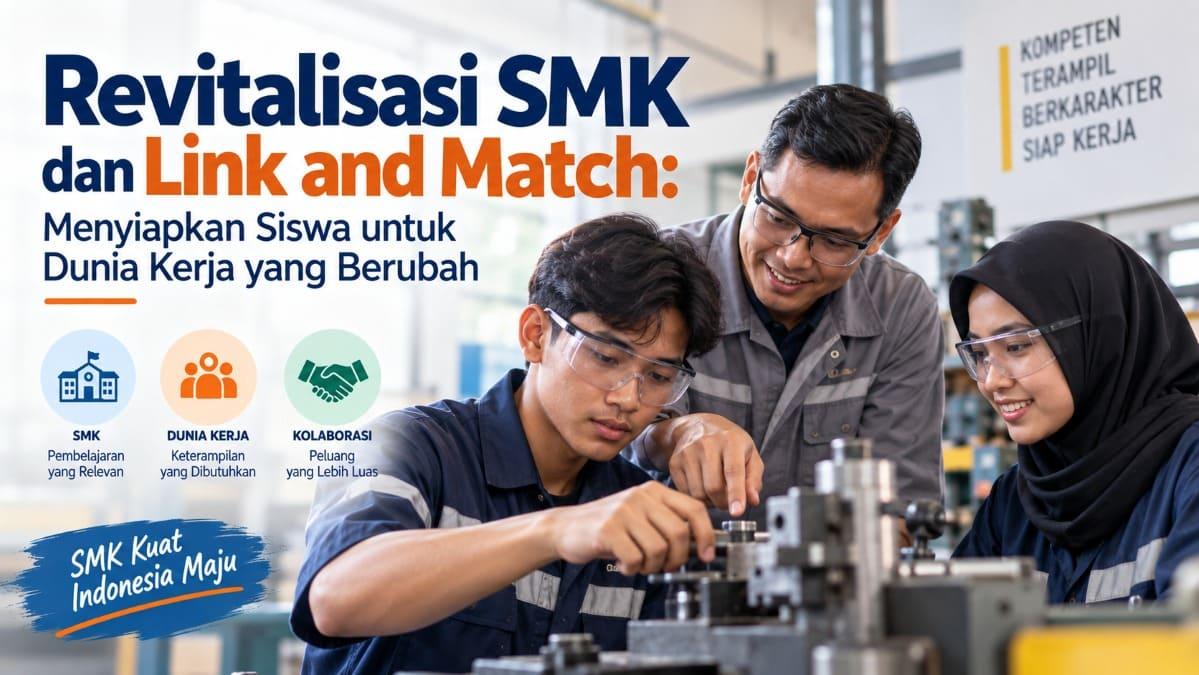Revitalisasi SMK dan Link and Match: Menyiapkan Siswa untuk Dunia Kerja yang Berubah