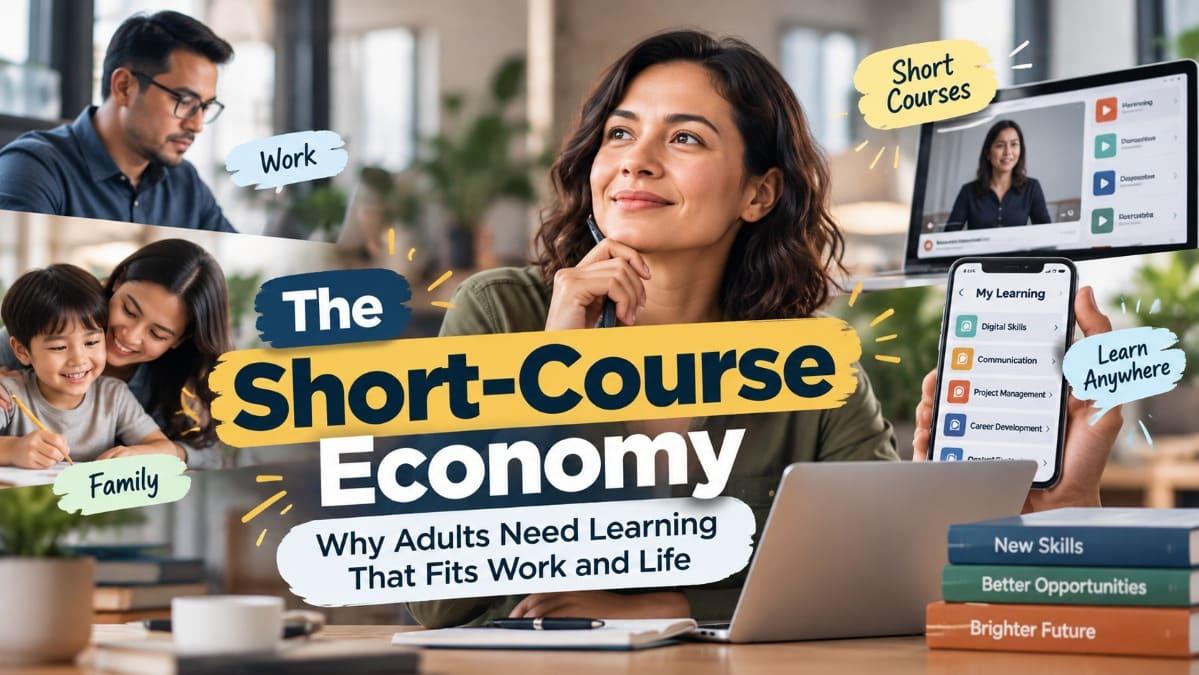 The Short-Course Economy: Why Adults Need Learning That Fits Work and Life